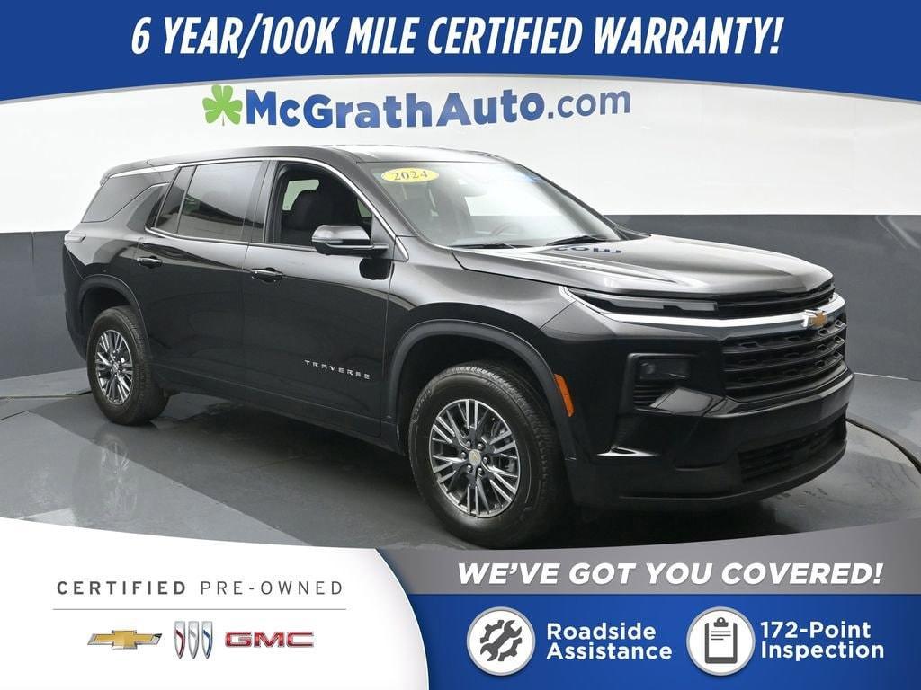 used 2024 Chevrolet Traverse car, priced at $38,988