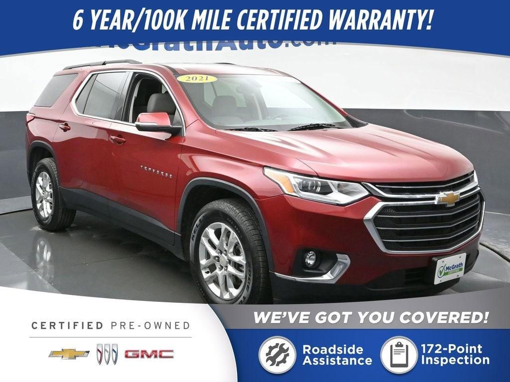 used 2021 Chevrolet Traverse car, priced at $26,995