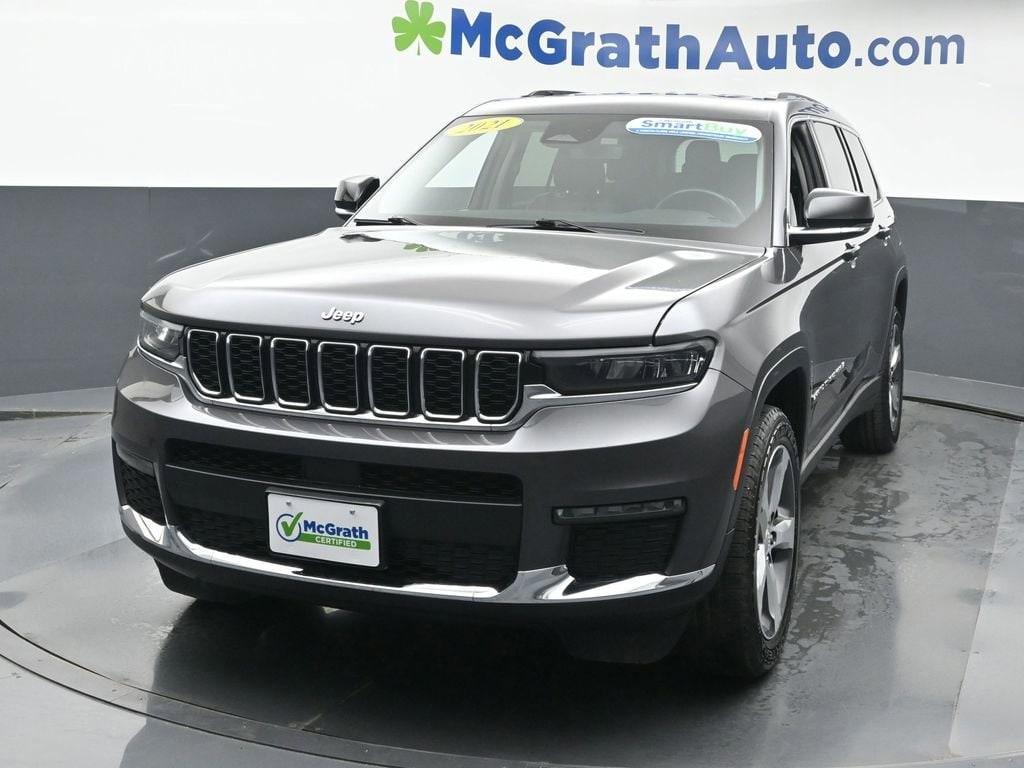 used 2021 Jeep Grand Cherokee L car, priced at $28,995