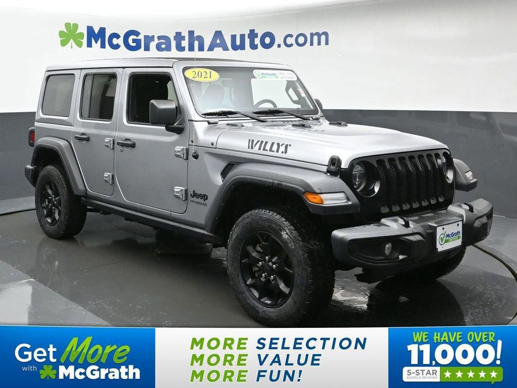 used 2021 Jeep Wrangler Unlimited car, priced at $33,298