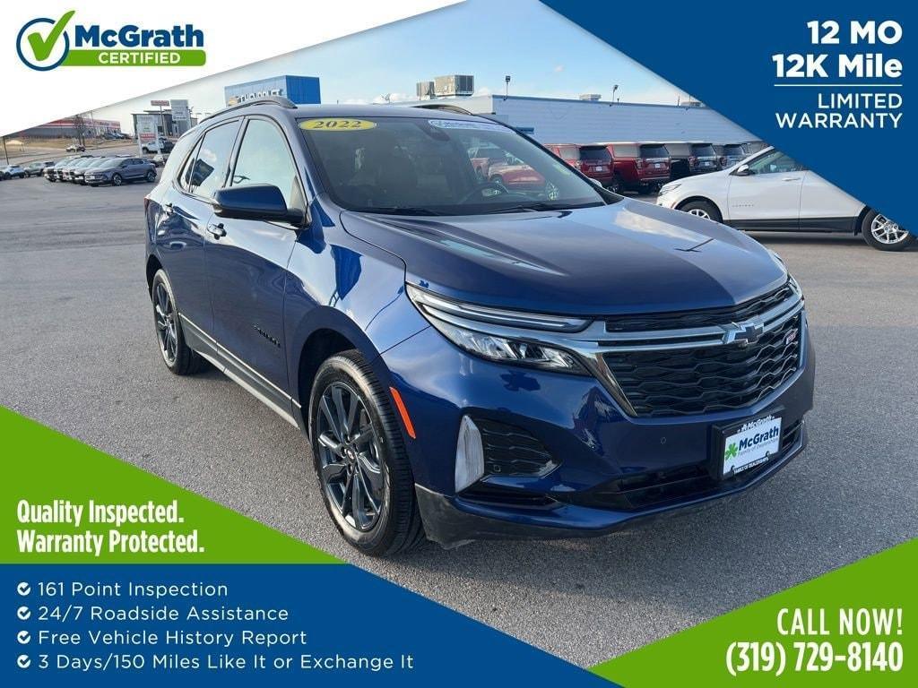 used 2022 Chevrolet Equinox car, priced at $28,397