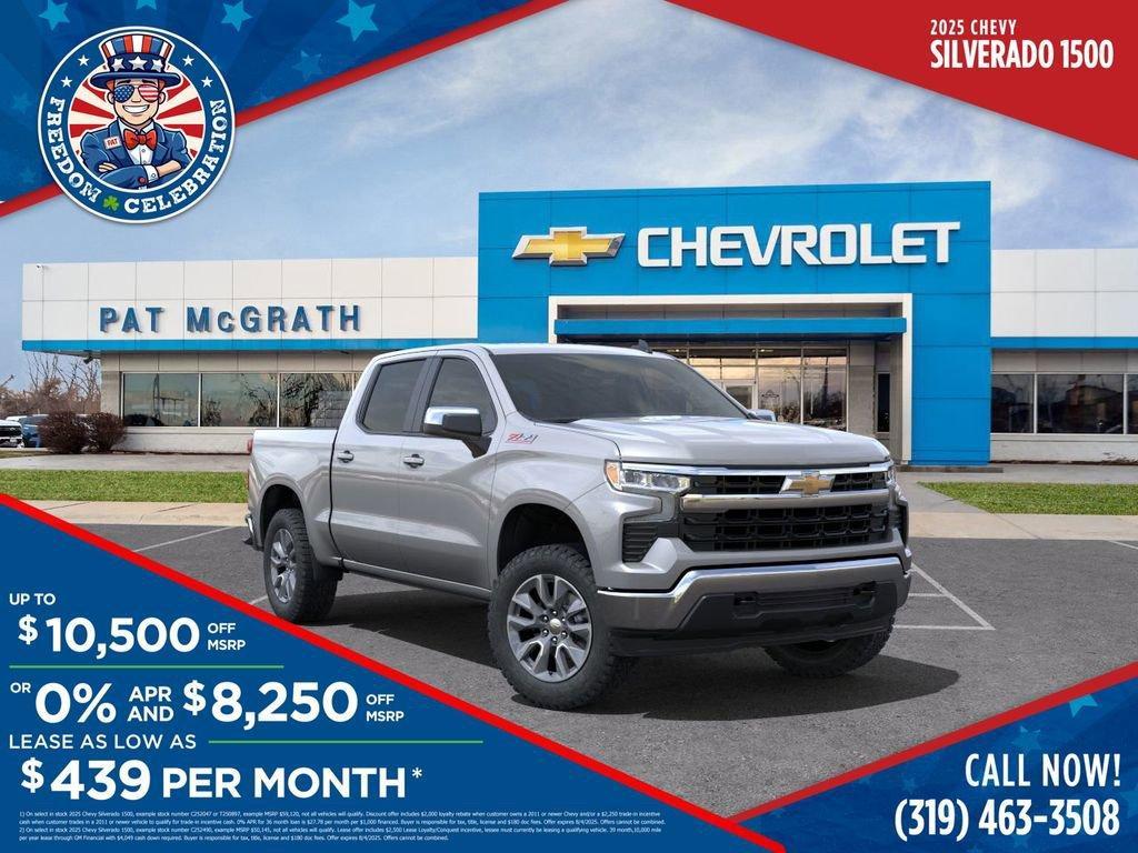 new 2025 Chevrolet Silverado 1500 car, priced at $55,585