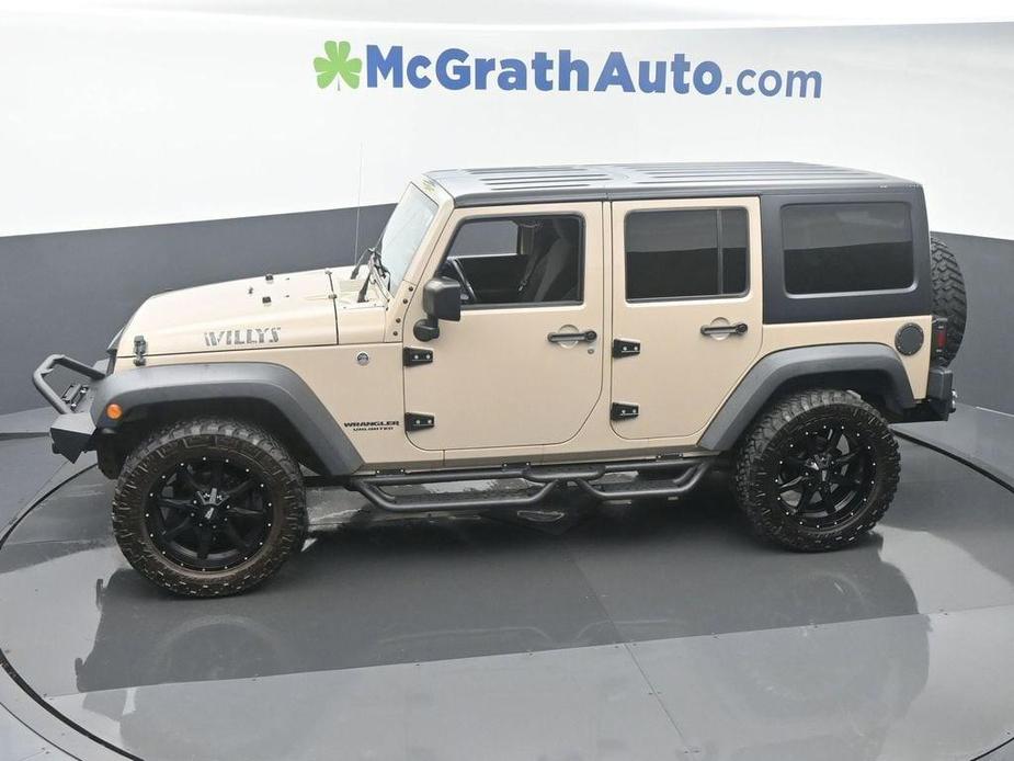 used 2016 Jeep Wrangler Unlimited car, priced at $21,998