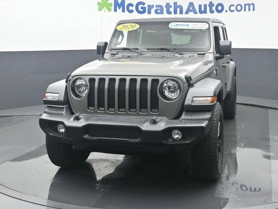 used 2020 Jeep Wrangler Unlimited car, priced at $31,998