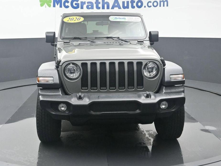 used 2020 Jeep Wrangler Unlimited car, priced at $31,998