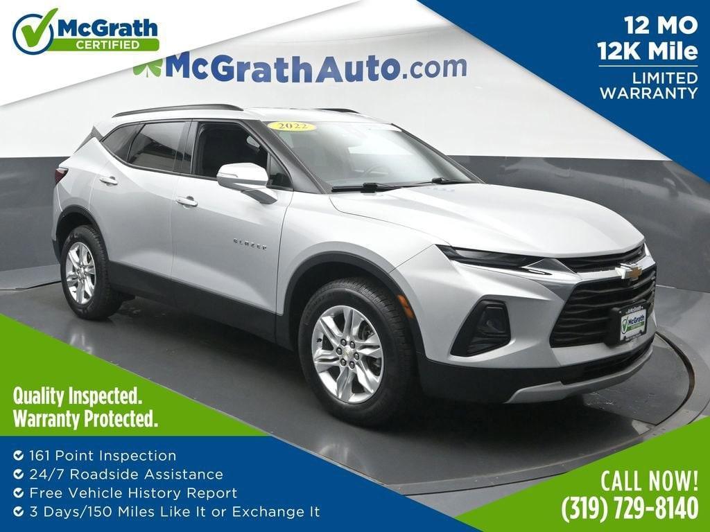 used 2022 Chevrolet Blazer car, priced at $26,184