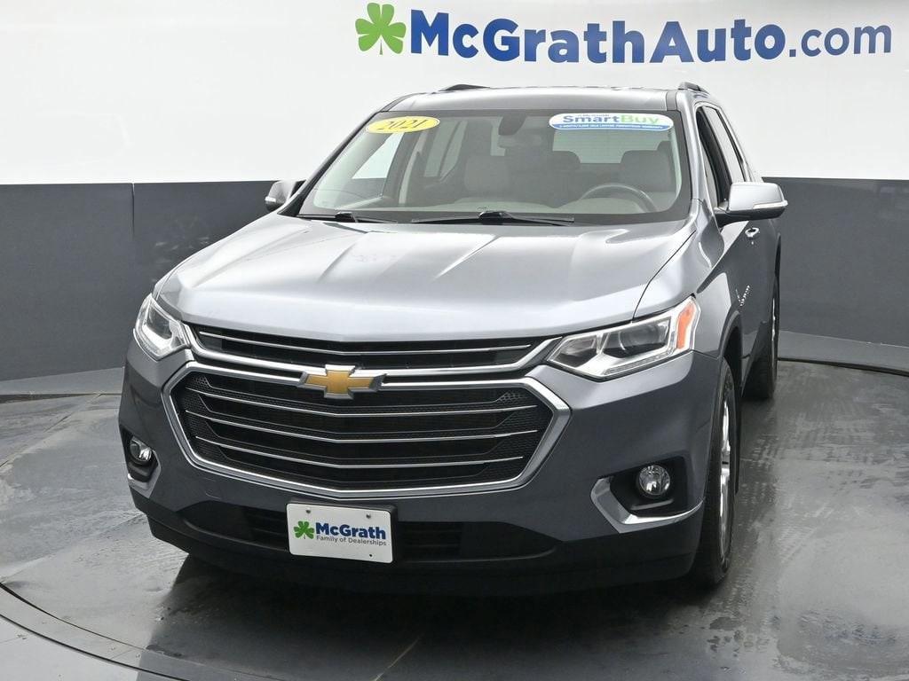 used 2021 Chevrolet Traverse car, priced at $23,398