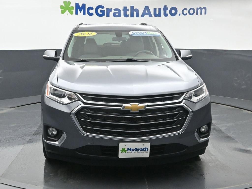 used 2021 Chevrolet Traverse car, priced at $23,398
