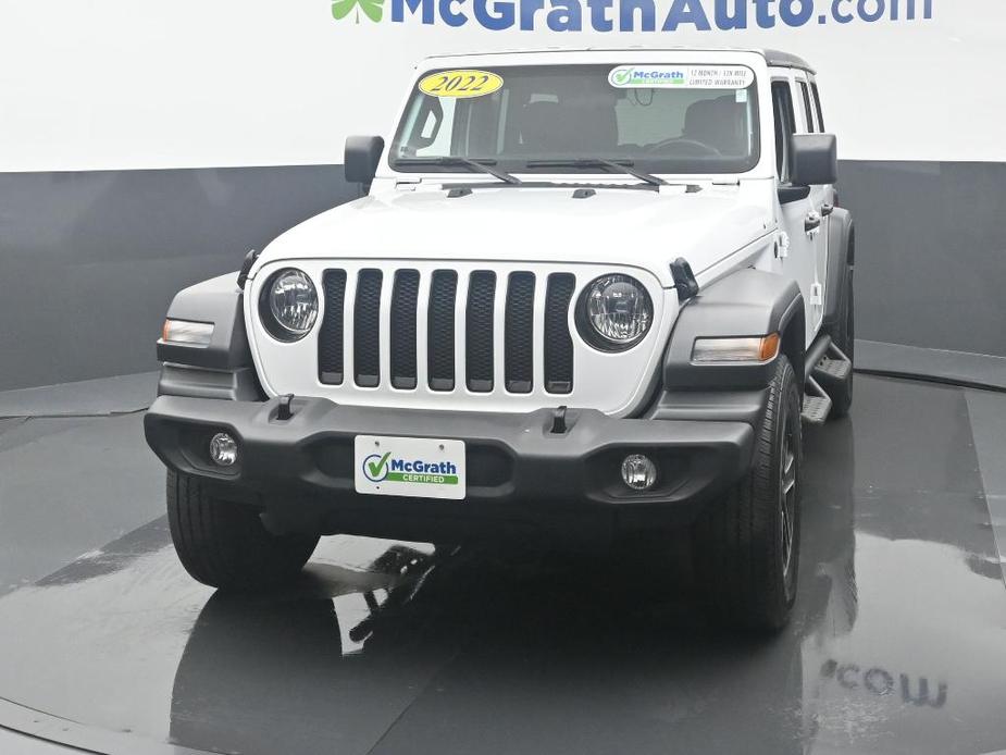 used 2022 Jeep Wrangler Unlimited car, priced at $32,998