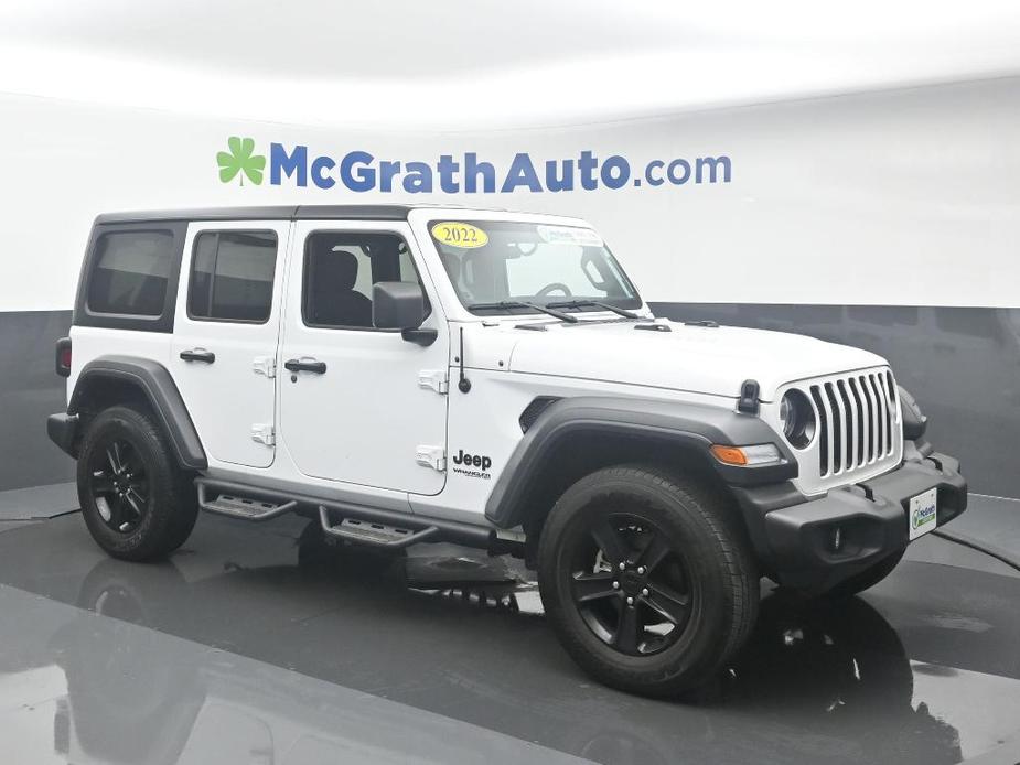 used 2022 Jeep Wrangler Unlimited car, priced at $32,998