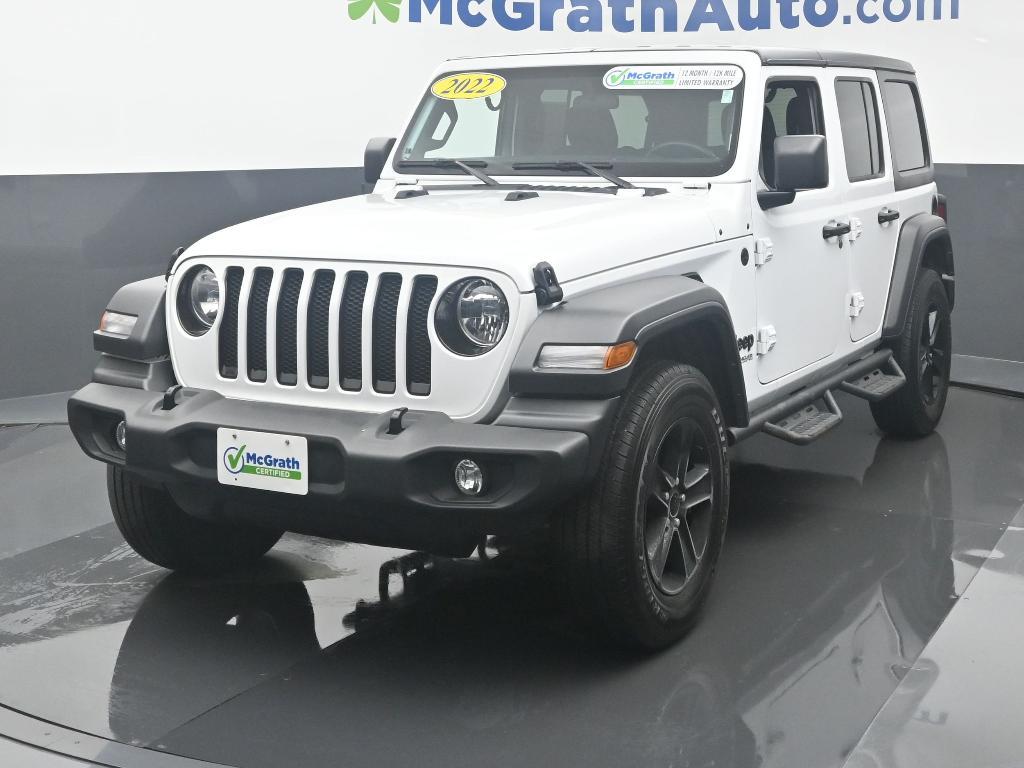 used 2022 Jeep Wrangler Unlimited car, priced at $32,998