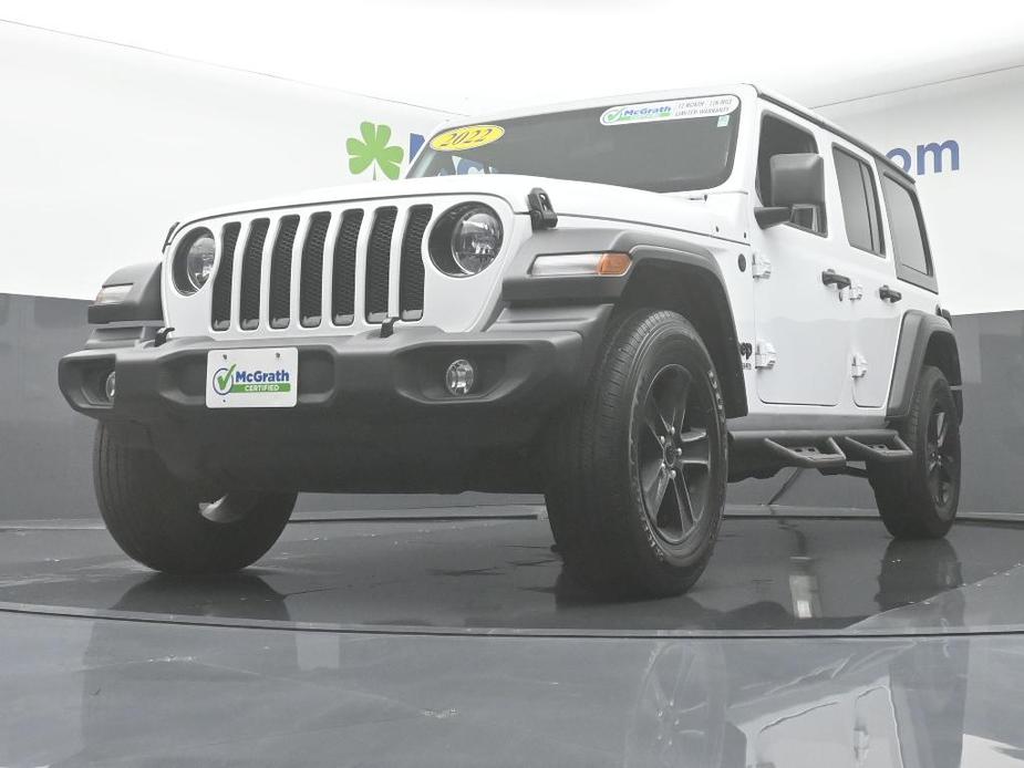 used 2022 Jeep Wrangler Unlimited car, priced at $32,998