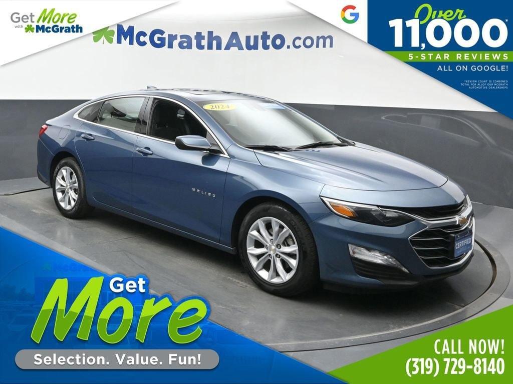 used 2024 Chevrolet Malibu car, priced at $22,988
