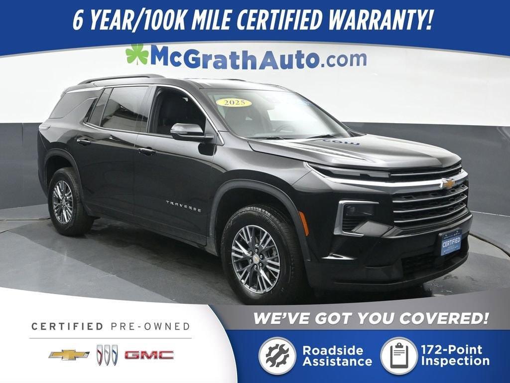 used 2025 Chevrolet Traverse car, priced at $37,998