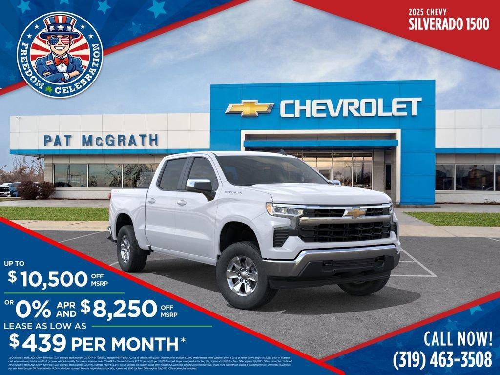 new 2025 Chevrolet Silverado 1500 car, priced at $54,645