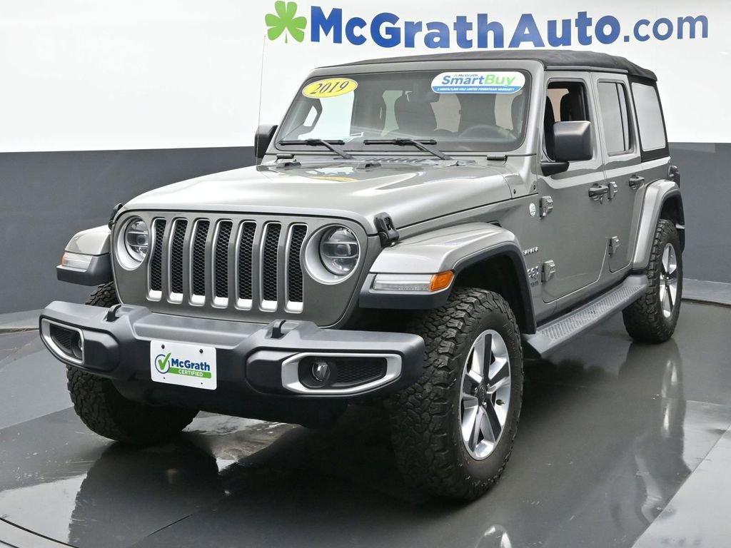 used 2019 Jeep Wrangler Unlimited car, priced at $28,998