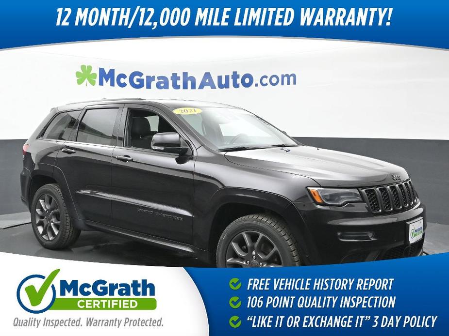 used 2021 Jeep Grand Cherokee car, priced at $37,621