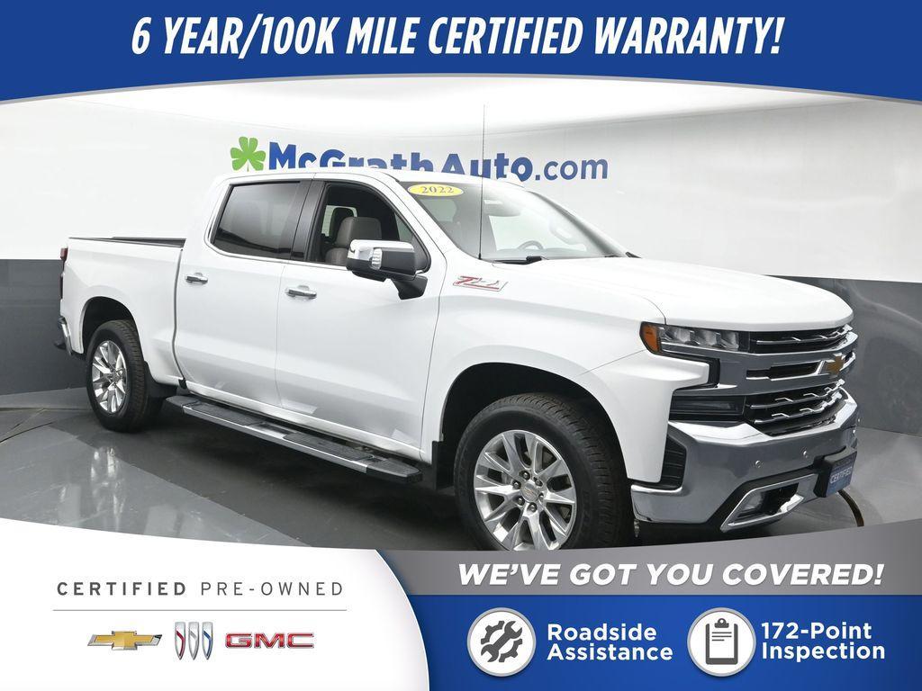 used 2022 Chevrolet Silverado 1500 Limited car, priced at $43,998