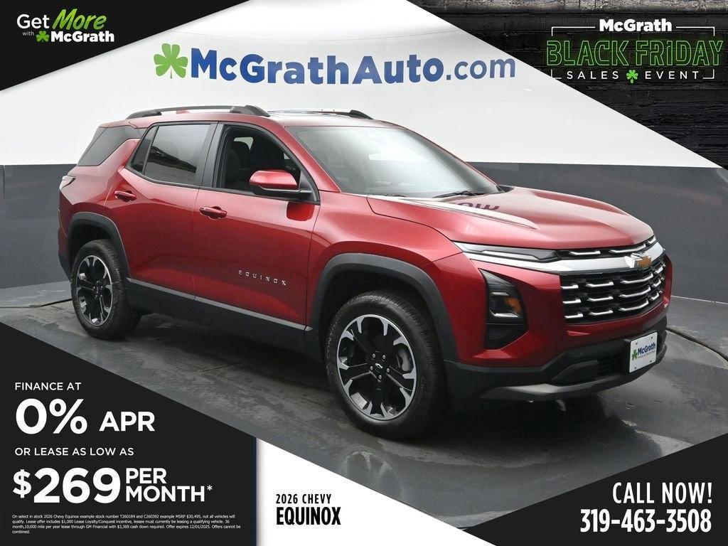 new 2026 Chevrolet Equinox car, priced at $33,285