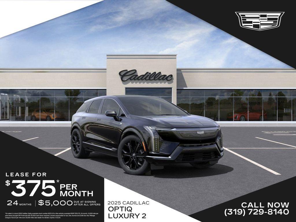 new 2025 Cadillac OPTIQ car, priced at $63,290