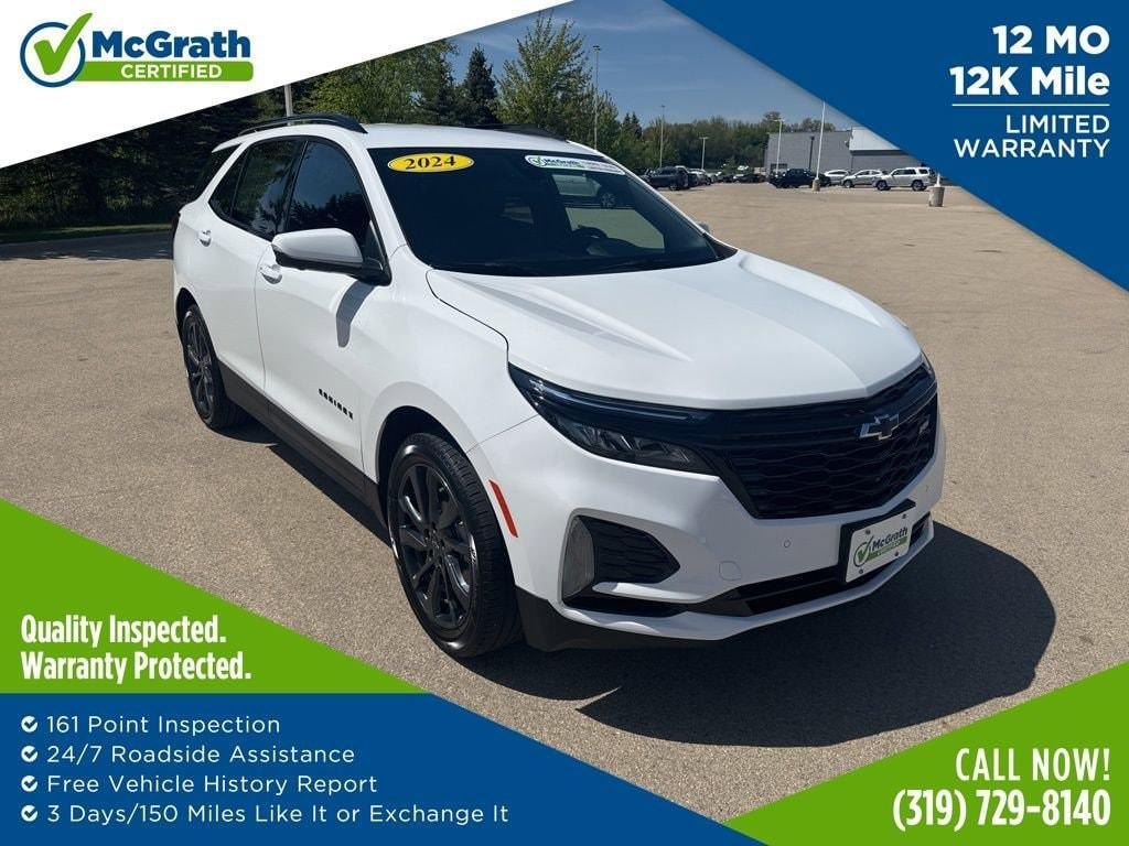 used 2024 Chevrolet Equinox car, priced at $27,999