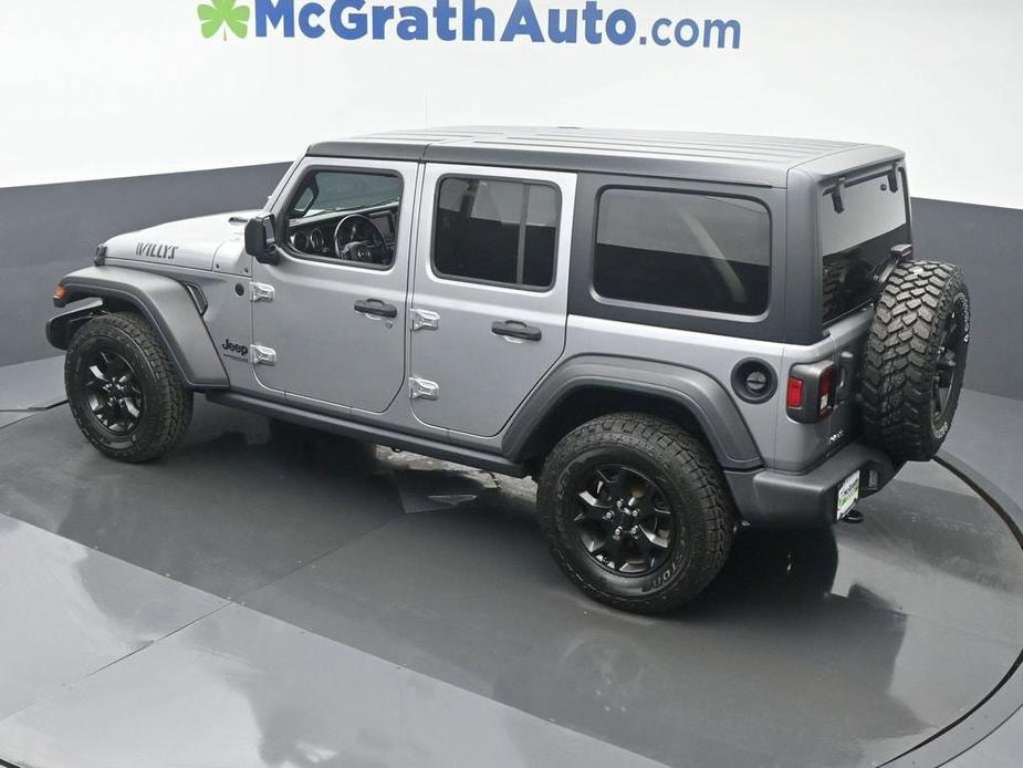 used 2021 Jeep Wrangler Unlimited car, priced at $33,998