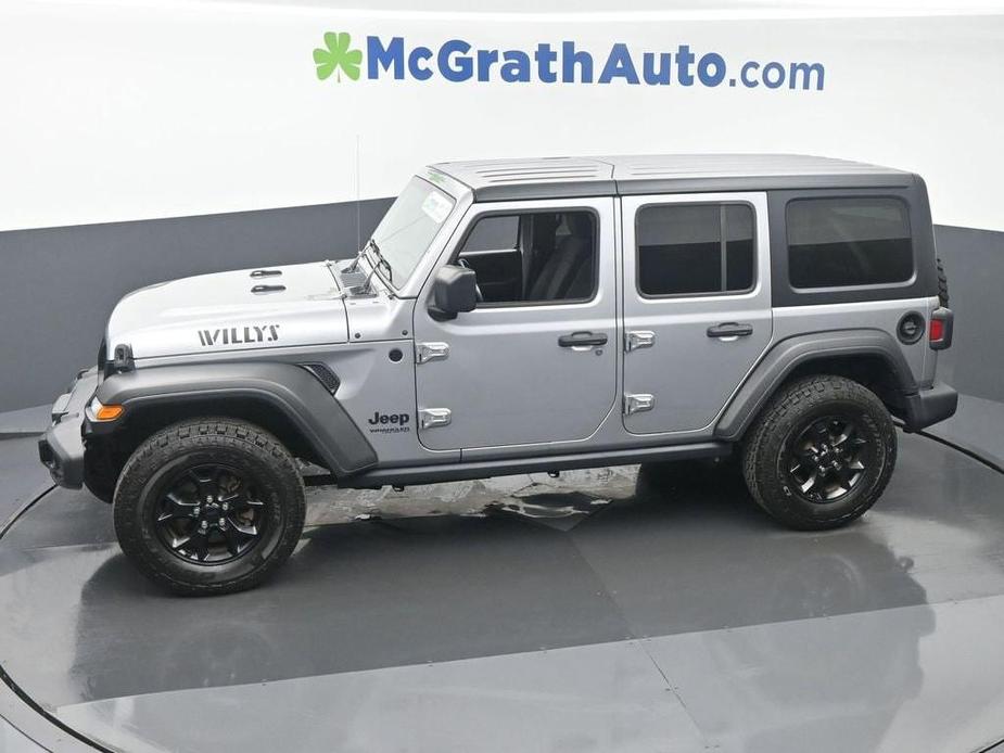 used 2021 Jeep Wrangler Unlimited car, priced at $33,998