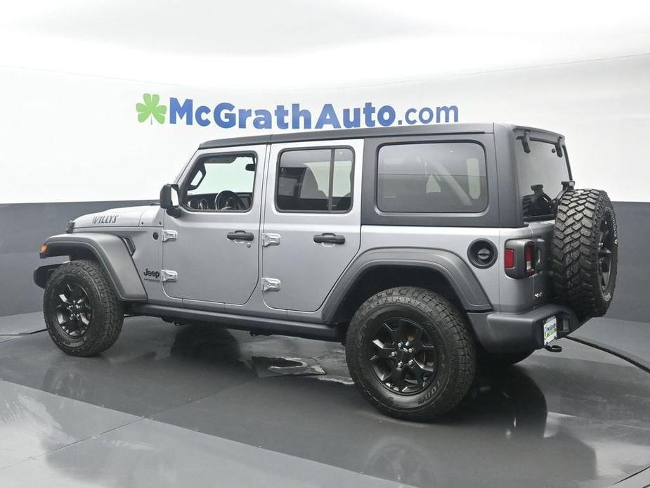 used 2021 Jeep Wrangler Unlimited car, priced at $33,998