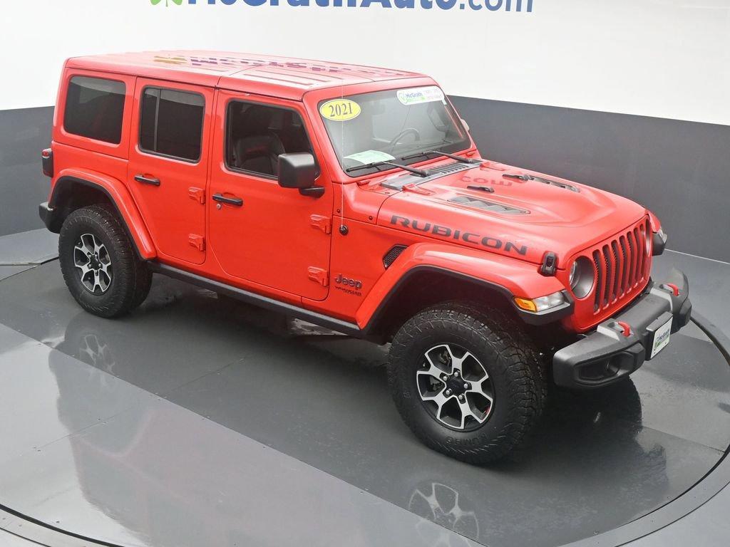 used 2021 Jeep Wrangler Unlimited car, priced at $38,998