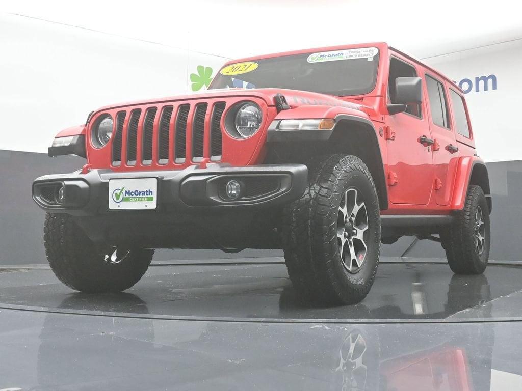 used 2021 Jeep Wrangler Unlimited car, priced at $38,998