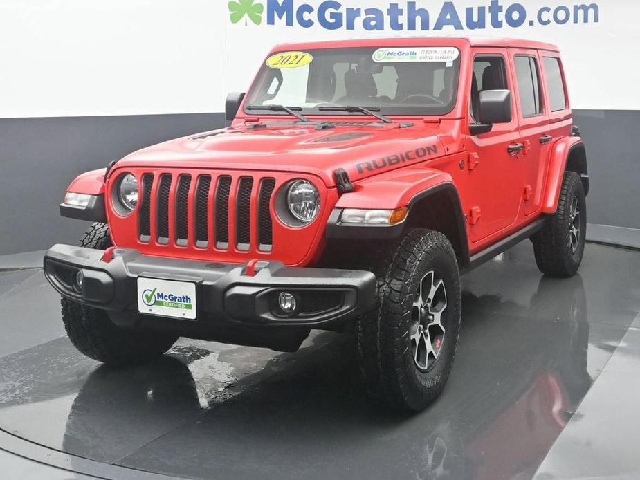 used 2021 Jeep Wrangler Unlimited car, priced at $38,998