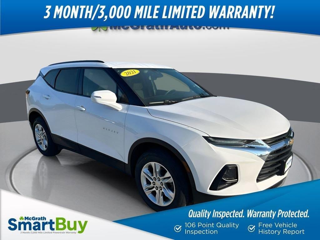 used 2021 Chevrolet Blazer car, priced at $17,998