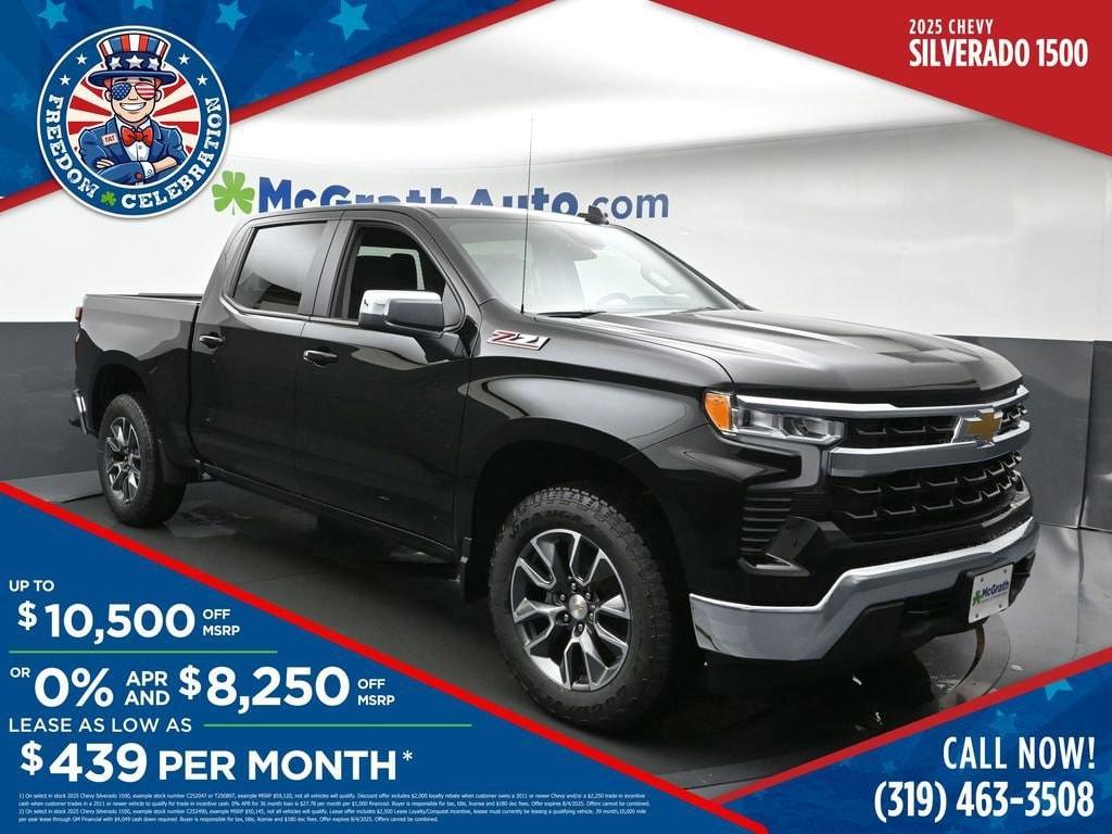 new 2025 Chevrolet Silverado 1500 car, priced at $55,140