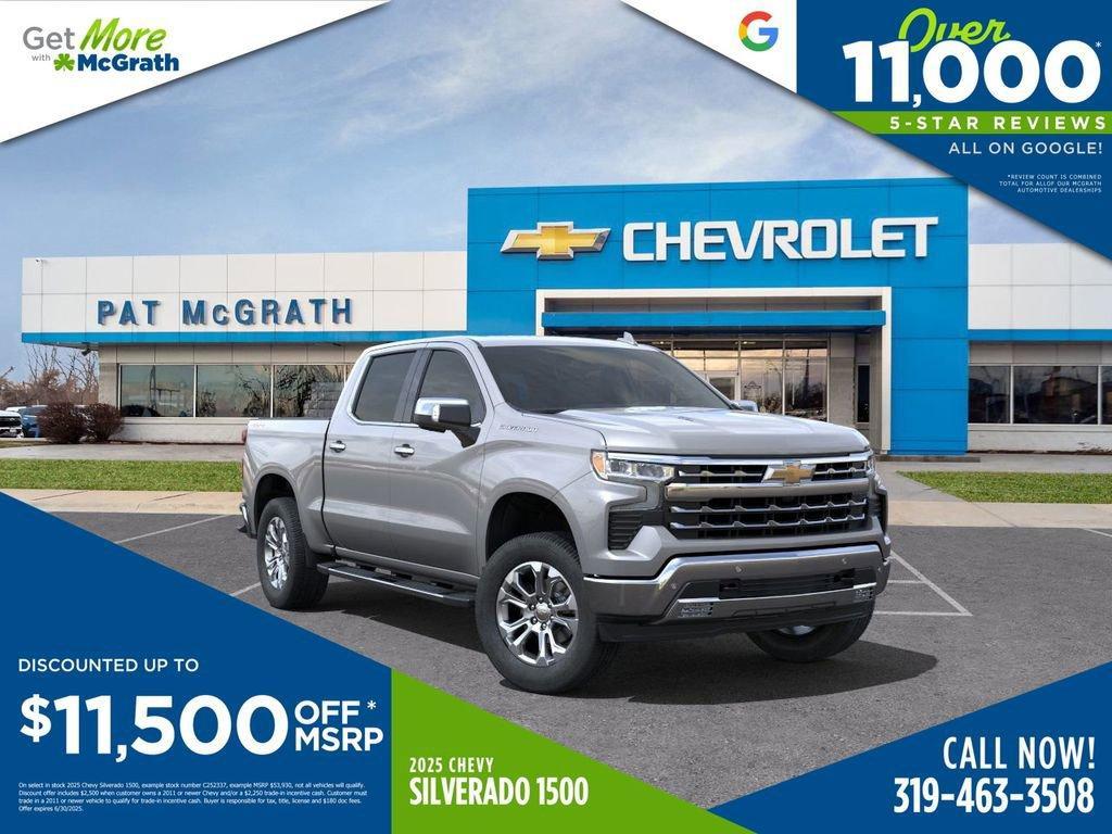 new 2025 Chevrolet Silverado 1500 car, priced at $64,580