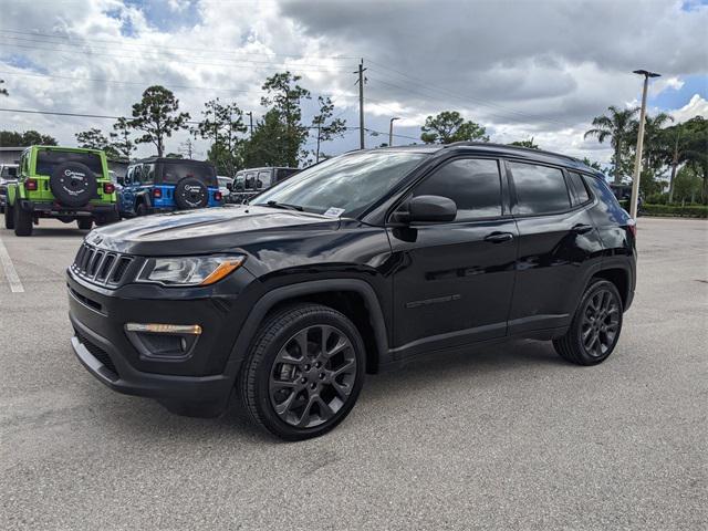 used 2021 Jeep Compass car, priced at $17,168