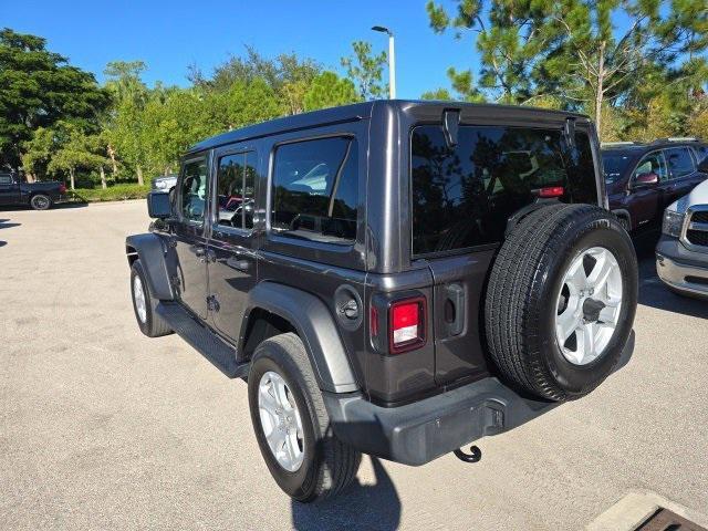 used 2021 Jeep Wrangler Unlimited car, priced at $29,390