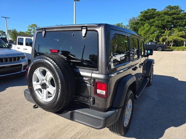 used 2021 Jeep Wrangler Unlimited car, priced at $29,390