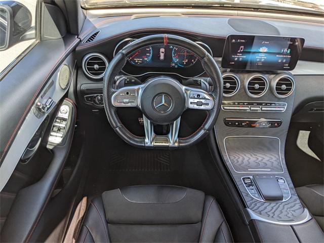 used 2021 Mercedes-Benz AMG GLC 43 car, priced at $37,617