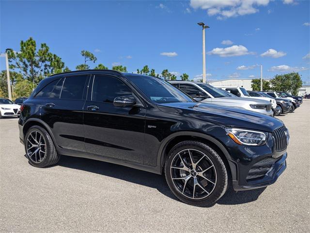 used 2021 Mercedes-Benz AMG GLC 43 car, priced at $37,617