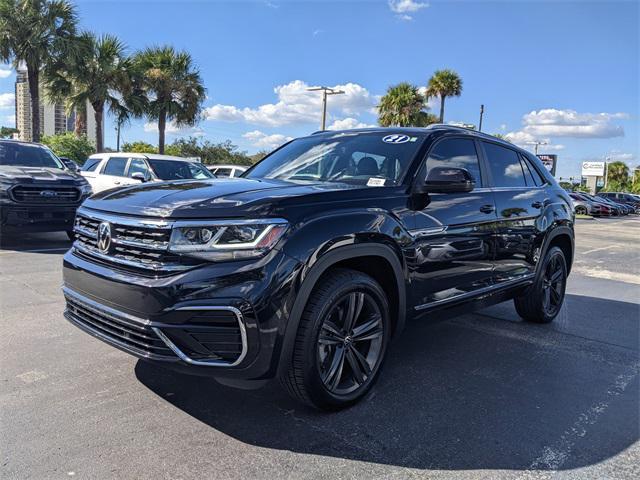 used 2021 Volkswagen Atlas Cross Sport car, priced at $22,940