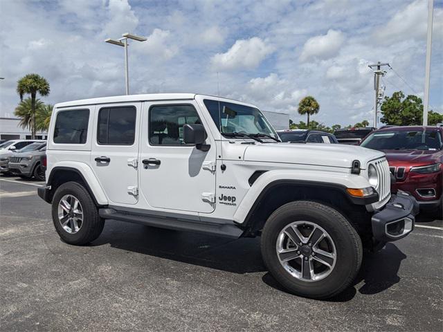 used 2021 Jeep Wrangler Unlimited car, priced at $33,724