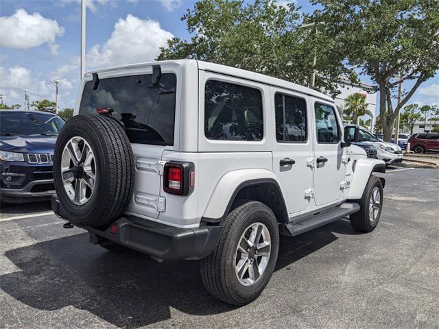 used 2021 Jeep Wrangler Unlimited car, priced at $33,724
