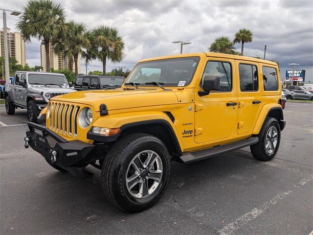 used 2020 Jeep Wrangler Unlimited car, priced at $27,701