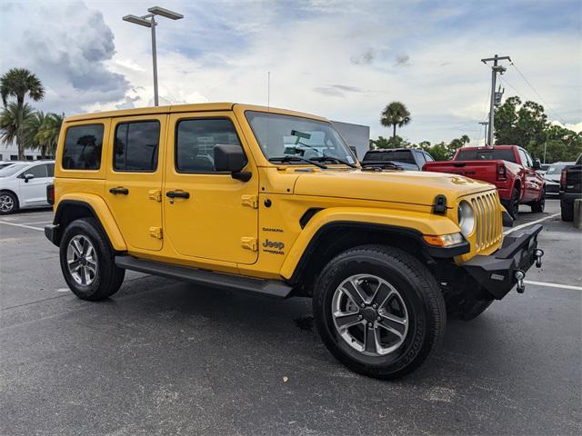 used 2020 Jeep Wrangler Unlimited car, priced at $27,701