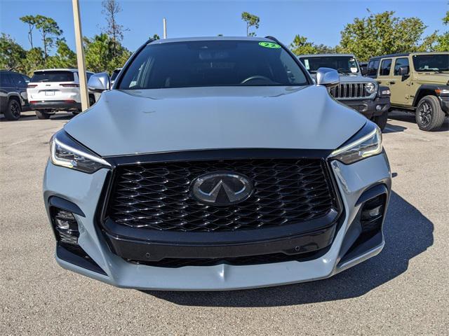 used 2022 INFINITI QX55 car, priced at $25,120
