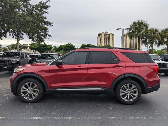used 2023 Ford Explorer car, priced at $27,687