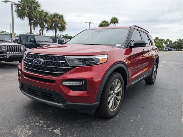 used 2023 Ford Explorer car, priced at $27,687