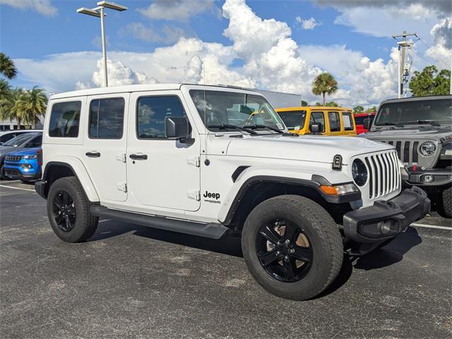 used 2021 Jeep Wrangler Unlimited car, priced at $35,552