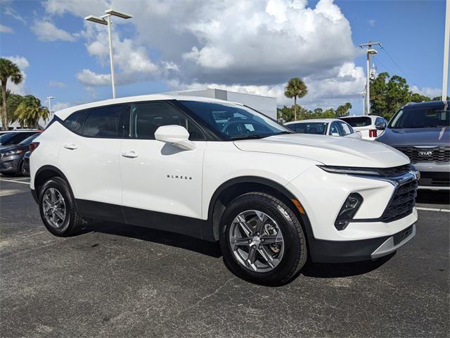 used 2024 Chevrolet Blazer car, priced at $25,988