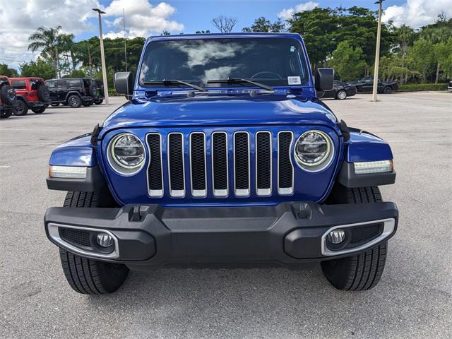 used 2020 Jeep Wrangler Unlimited car, priced at $26,243